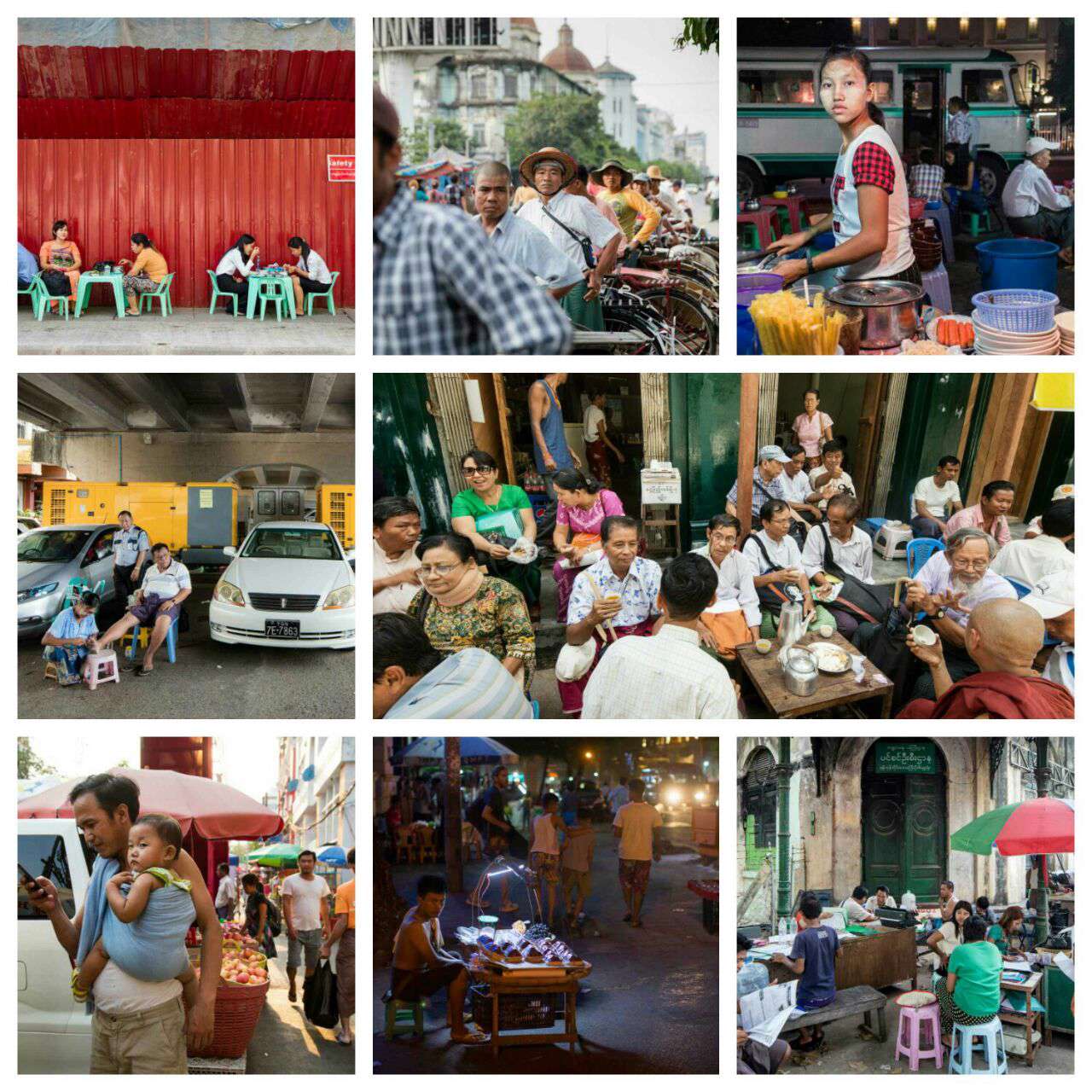 تصاویری از زندگی روزمره مردم میانمار